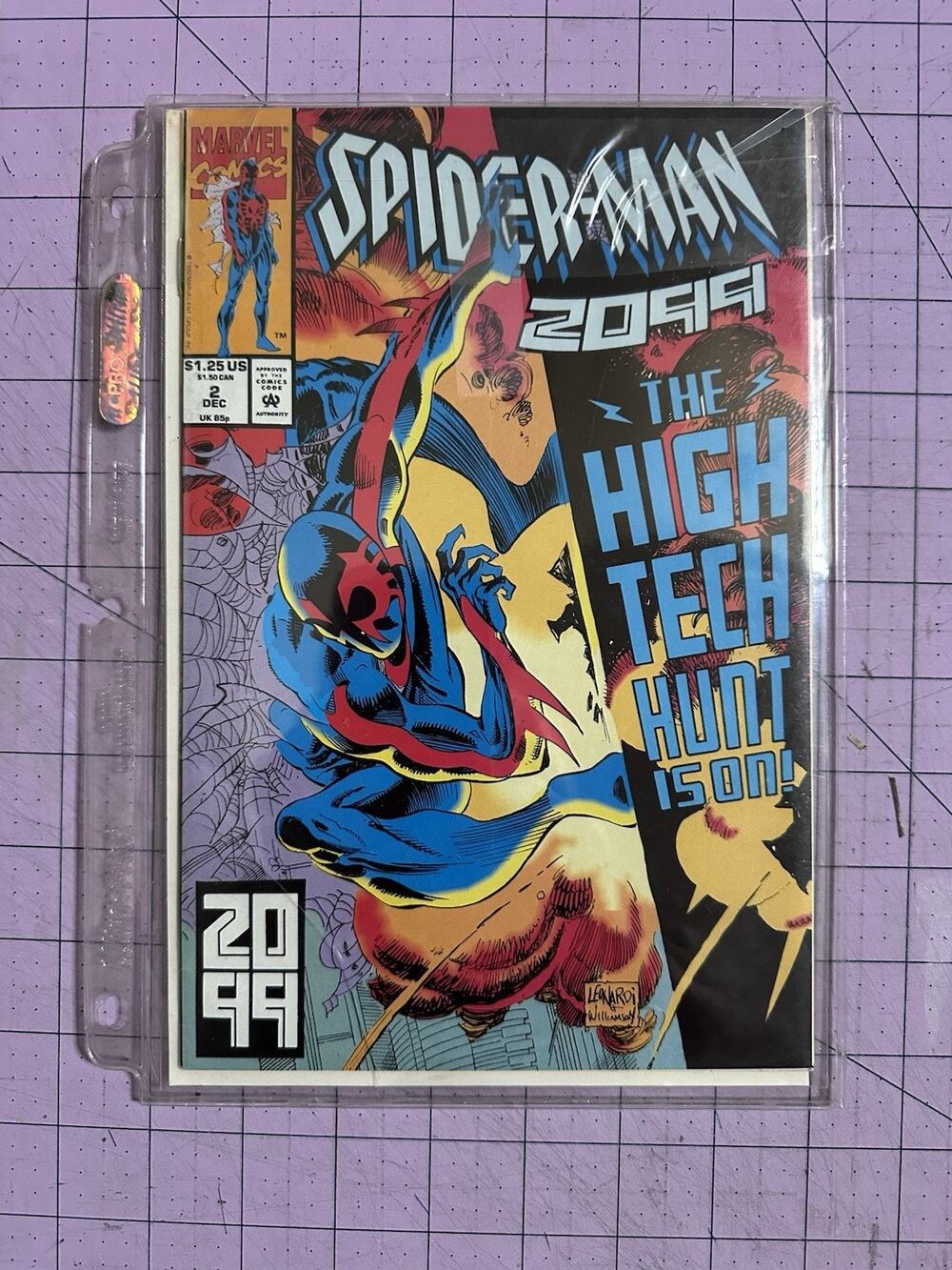 Marvel Spider-Man 2099 #2 1992 The High Tech Hunt Is On Comic Book Single Issue